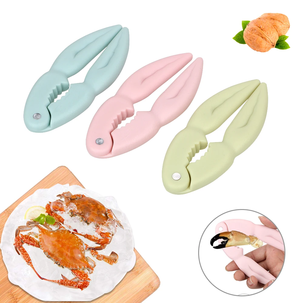 

Claws Sheller Clamp Walnut Clip Lobster Crab Cracker Kitchen Accessories Seafood Tools Gadgets