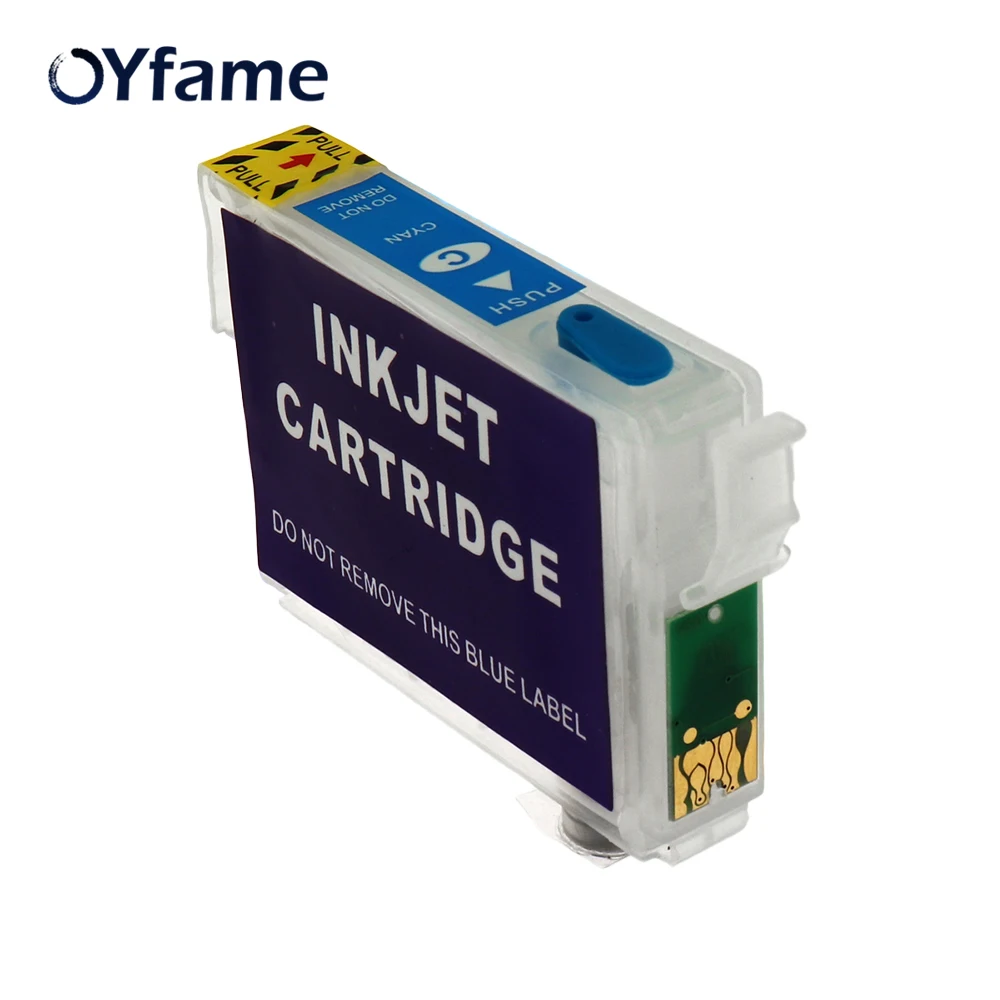 OYfame T1281 сменный Балончик с чернилами для принтера EPSON S22 SX125 SX130 SX235W SX420W SX440W SX430W SX425W SX435W SX438 SX445W принтер
