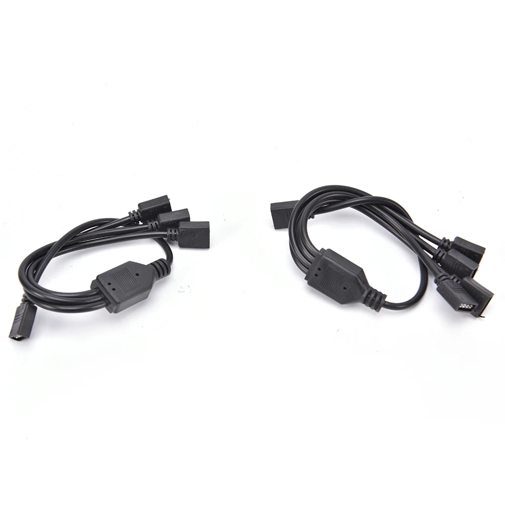 RGB полосы светового разъема 4 контактный сплиттер от 1 до 1/2/3 портов гнездовой