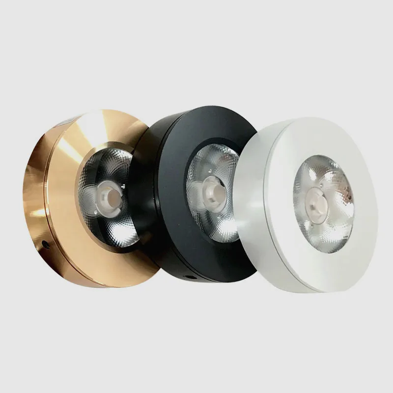 

Ultra-Thin LED Downlights 5W 7W 12W COB LED Ceiling Spot lights AC85-265V Under Cabinet Lights Warm Cold White Indoor Lighting