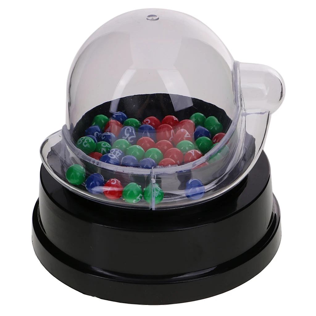 

Electric Lottery Bingo Games Shake Lucky Ball Machine for Karaoke Recreation