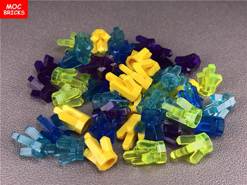 50 шт./партия кубики MOC Rock 1x1 Хрустальный руда камень подходит для 30385