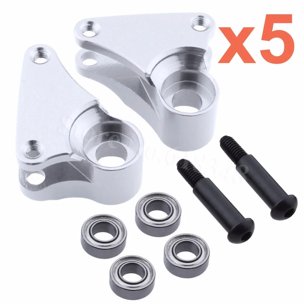 10 шт./лот Алюминий коромысла сзади и упорные шариковые подшипники 4x8x3 мм для Traxxas