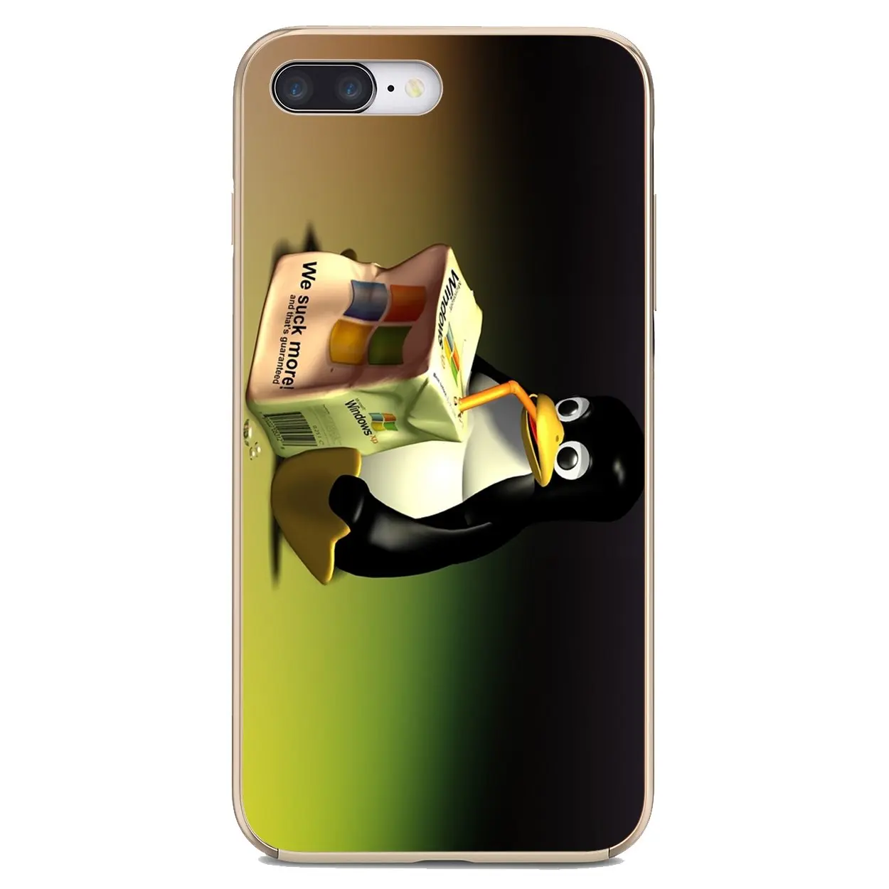 Мягкий силиконовый чехол Linux-Penguin для Xiaomi Redmi 2 S2 3 3S 4 4A 5 5A 6 6A 7A 9 9T 9C 9A Pro Pocophone F1 |