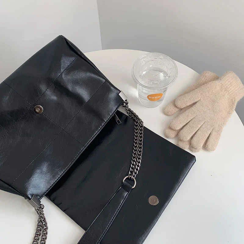 

Handbags Shoulder Bag Pu Leather Luxury Women Bags Vintage Designer Crossbody Messenger Bag Large Capacity Tote Bag Female Purse