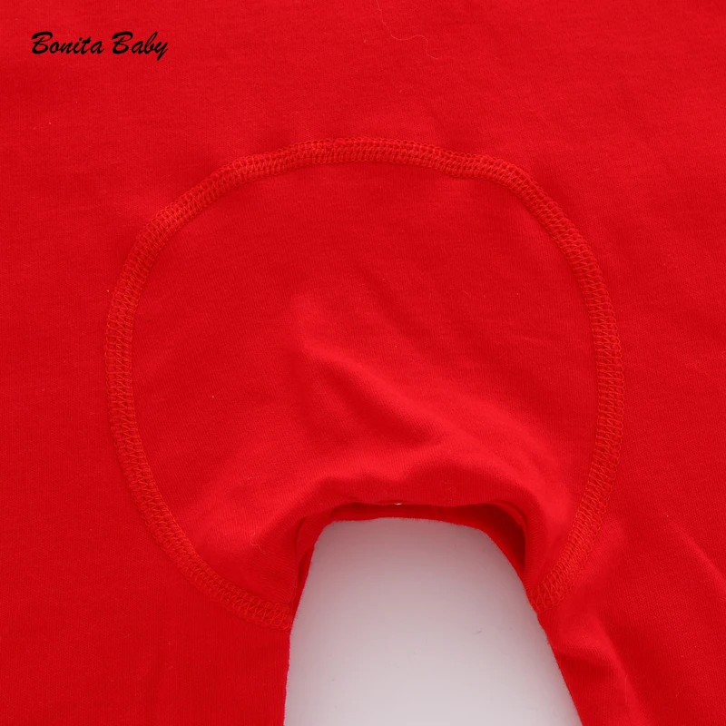 Red chinchillas Baby cotton sweater men and women baby autumn 0-12 months newborn spring long sleeve jumpsuit | Детская одежда и