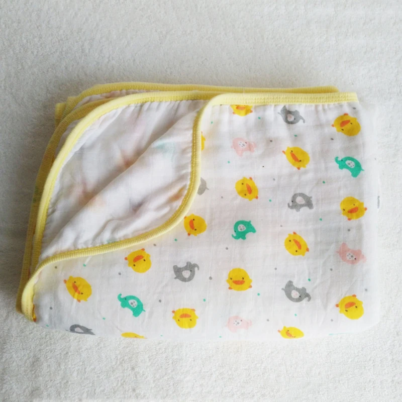 Распродажа муслиновое Двухслойное Пеленальное Одеяло для новорожденных Детские