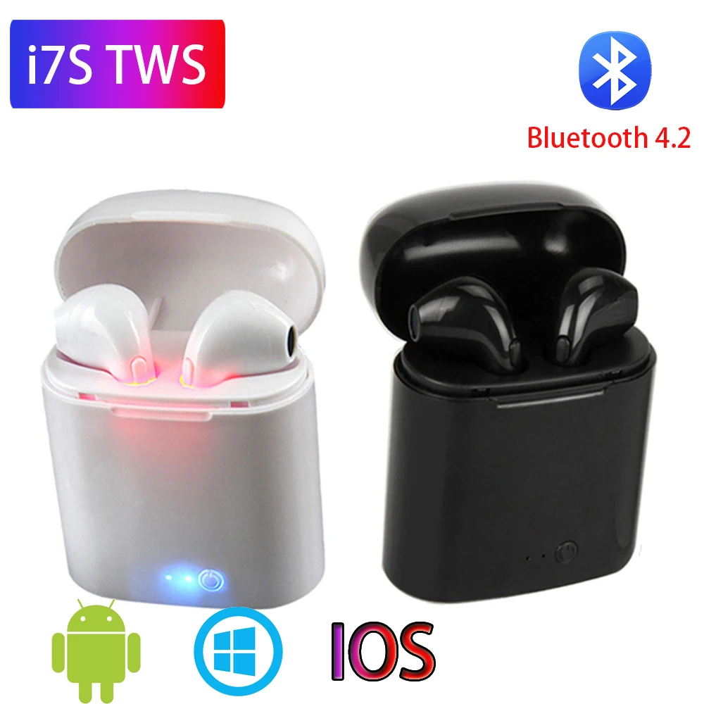 I12 Tws 5,0 Bluetooth спортивные наушники игровая гарнитура i7S i18 i9s стерео беспроводные наушники с микрофоном зарядная коробка