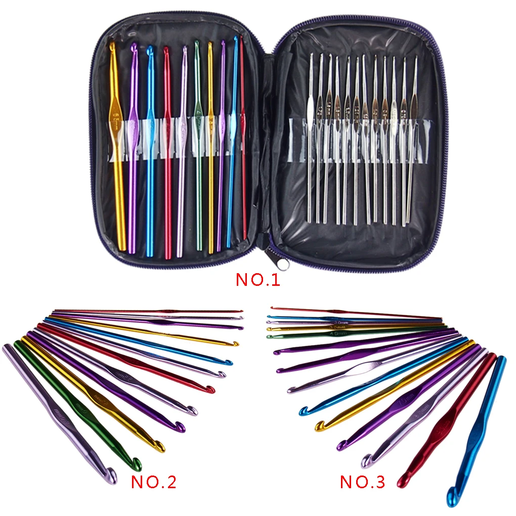 12/14/22 шт швейные иглы инструмент Мульти размер ручной вязки свитера и шарфы