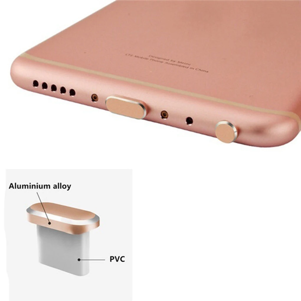 2 шт./компл. Замена пылезащитной заглушки для Xiaomi Huawei Samsung Type-C зарядный порт Разъем