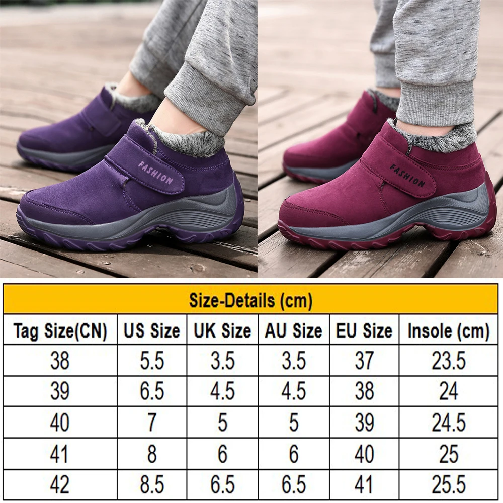 Зимние женские походные треккинговые ботинки уличные теплые кроссовки на