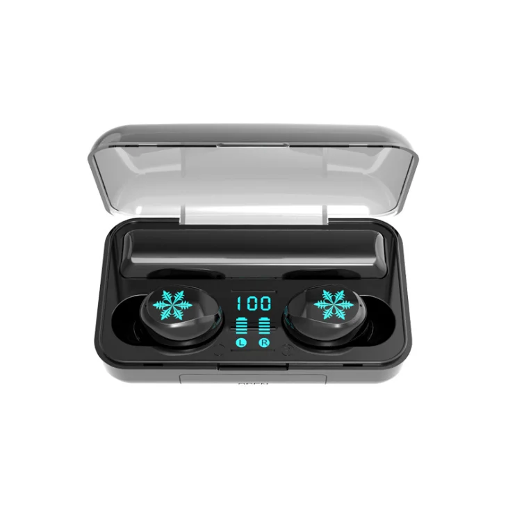 Ubeamer F9 TWS Беспроводная Bluetooth 5 0 гарнитура дыхательный светильник бинауральный