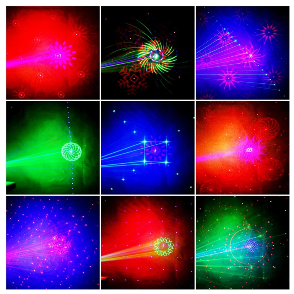 

Colorful Mini Starry Sky Lights Projector 64 Patterns RGB LED Disco Stage Lamp Atmosphere Laser Strobe Light KTV Disco