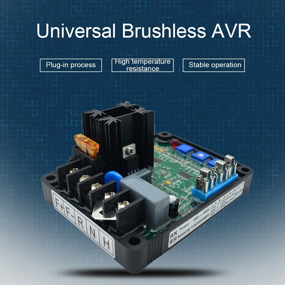 GAVR 8A AVR Электрический модуль защиты частоты генератор Запчасти стабилизатор