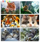 5D DIY алмазная живопись кошка кристалл алмазная живопись вышивка крестиком Прекрасный желтый кот животное рукоделие домашнее украшение BJ1016