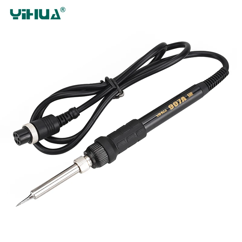 907A Soldering Iron Handle 50W Universal For Multiple YIHUA Models Of Station Electric iron High Quality Welding Tools | Инструменты