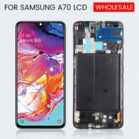 high quality lcd display for samsung galaxy a70 lcd a705 sm a705f a70 2019 display touch screen panel glass digitizer assembly