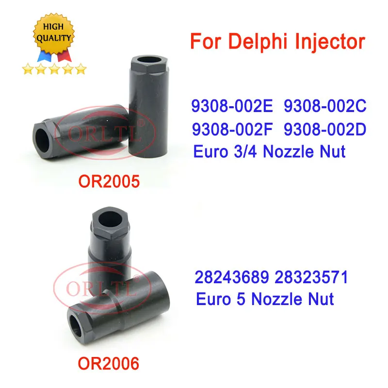 

ORLTL ED01 injector nozzle nut 9308-002E cap nut 9308-002C 9308-002F 9308-002D 28243689 28323571 Euro 5 Euro 3/4 For deIphi