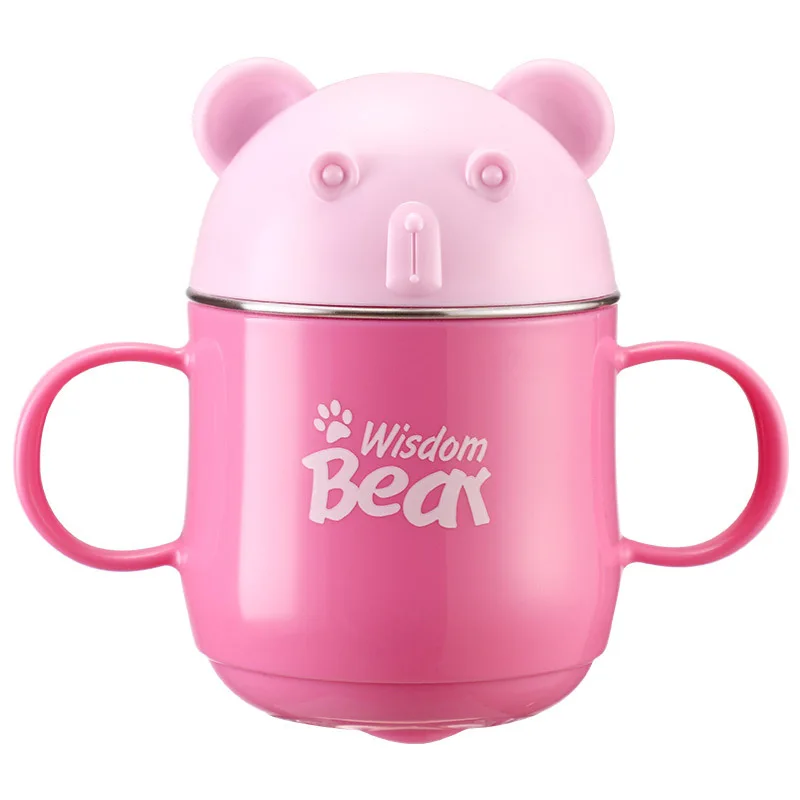 Комплект чаши для малышей чашка кормления присоска без BPA 304 миска из нержавеющей