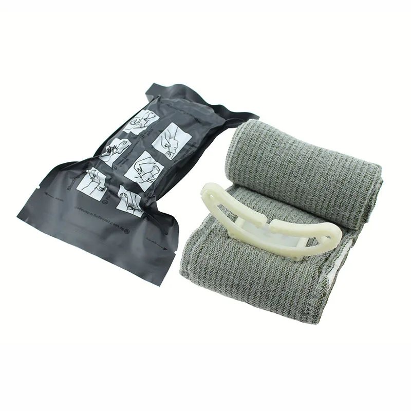 Israeli Bandage Trauma Kit Emergency Compression Bandage Tourniquet Dressing Sterile Roll Bandage Trauma First Aid Hot