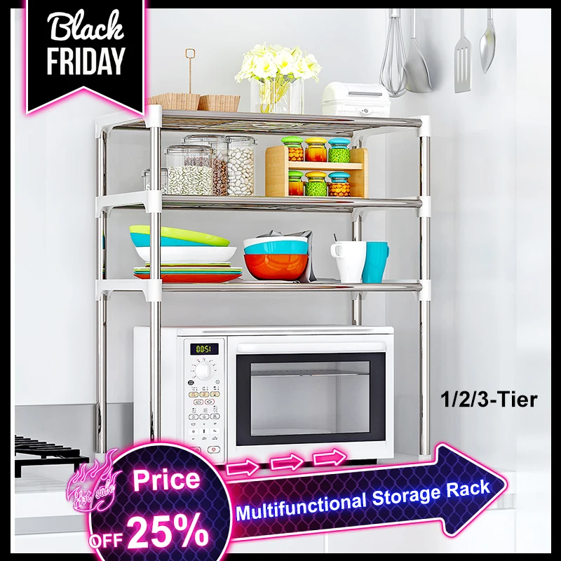 Полка для хранения на кухне Офисная Полочка микроволновой печи полка специй