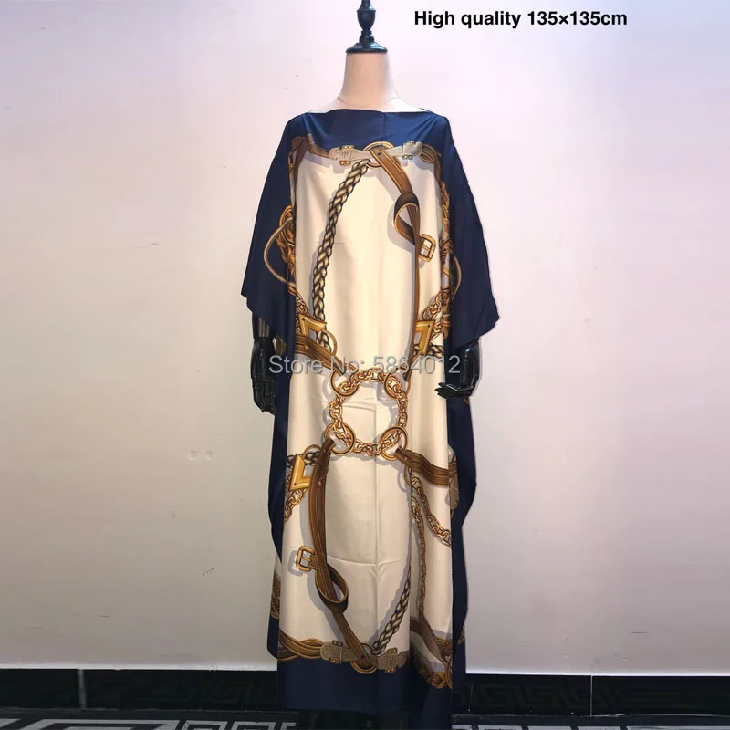 Kuwait Dashiki Dress Print Bohemia Hijab Loose Elegant Muslim Abaya Bazin Robe Gowns Broder Riche Sexy Lady Party maxi beach