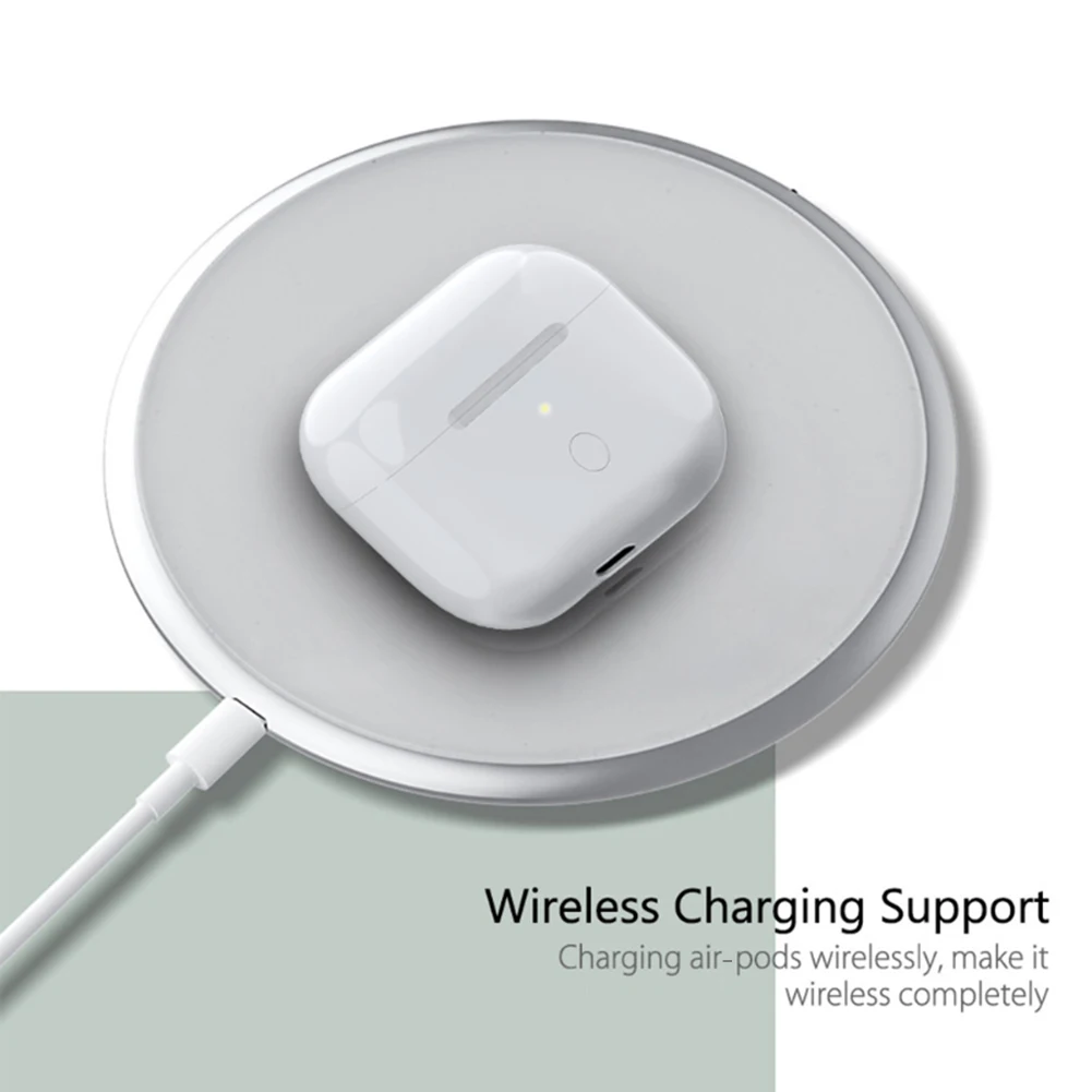 Replacement Wireless Charging Case Box for Airpods Pro Bluetooth Earphone 660mAh Battery Charger Pairing Pop-ups Windows | Электроника