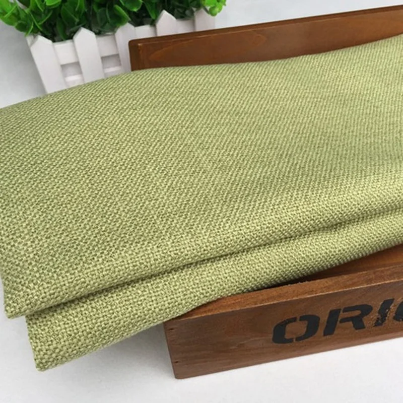 Ширина 58 &quotтолстая хлопчатобумажная ткань для обивки дивана двора однотонная