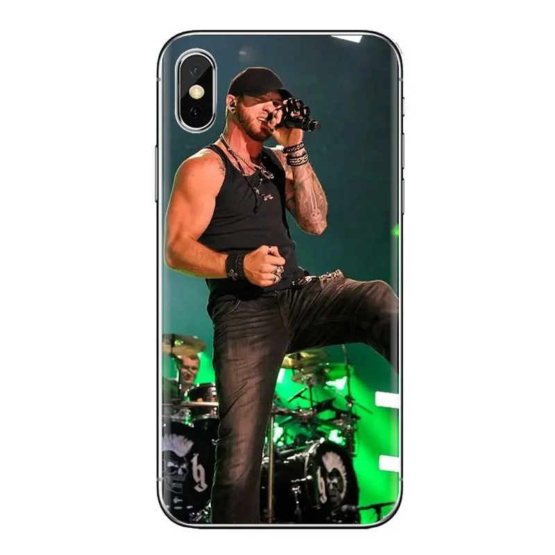Soft Cases For Samsung Galaxy S2 S3 S4 S5 MINI S6 S7 edge S8 S9 Plus Note 2 3 4 5 8 Coque Fundas Brantley Gilbert Country rocker |