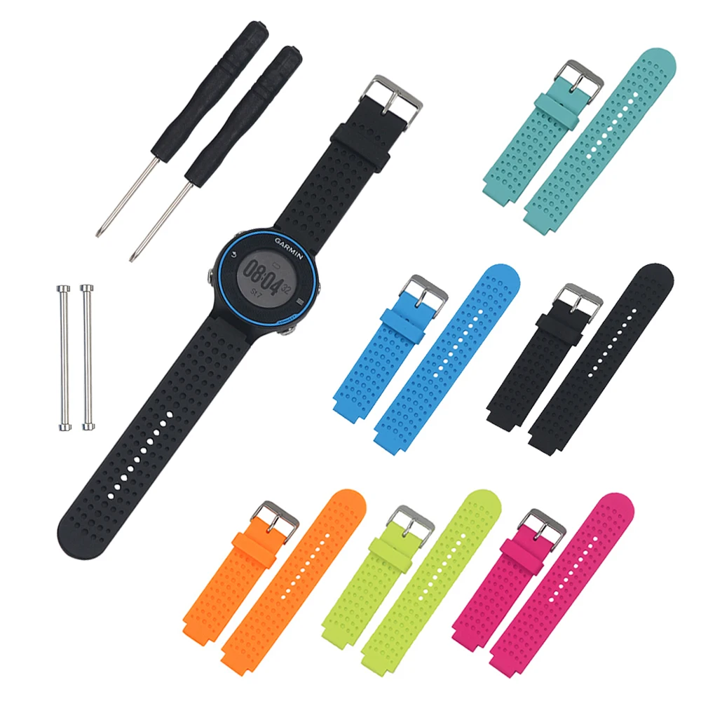 Силиконовый браслет сменный ремешок для Garmin Forerunner 220 230 235 620 630 735XT | Электроника
