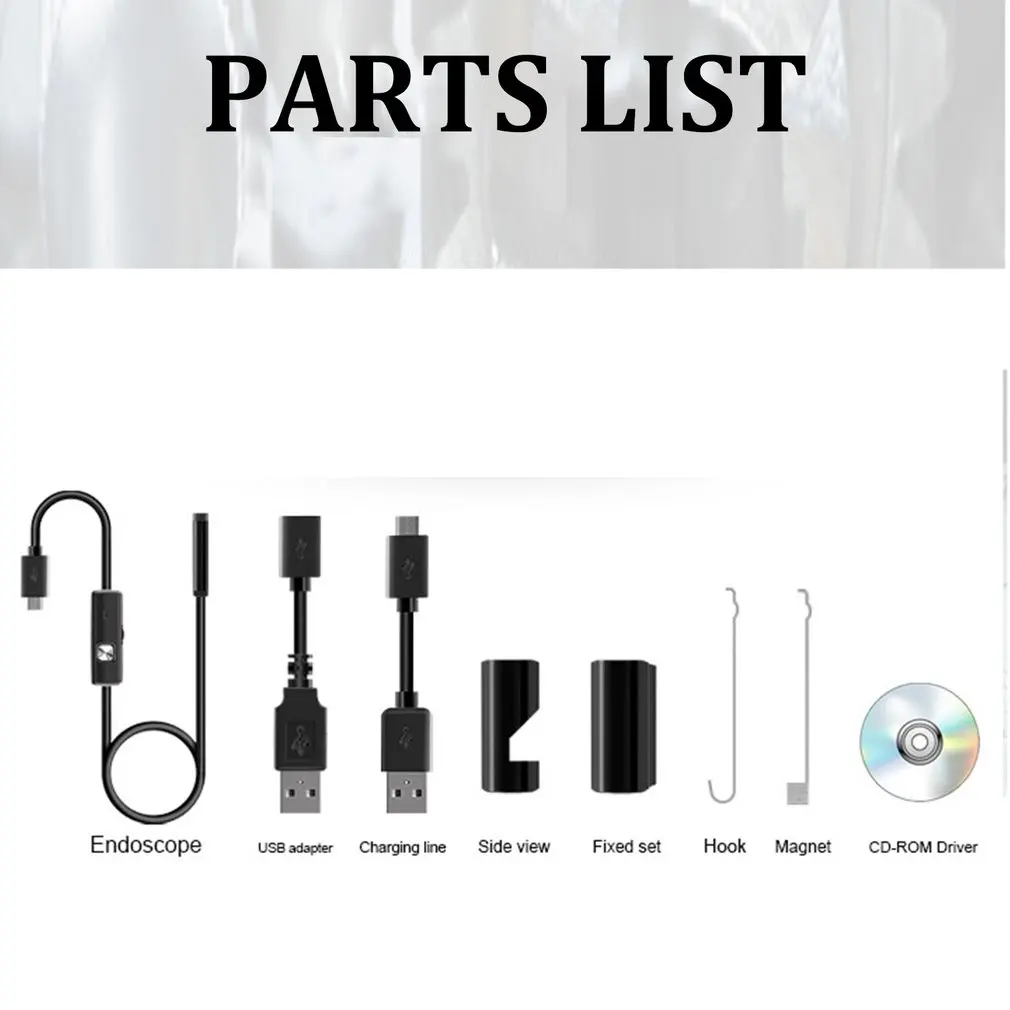 7Mm Android Mobile Phone Usb Endoscope Video Hd Waterproof Portable Car Electronic Industry Detector | Инструменты