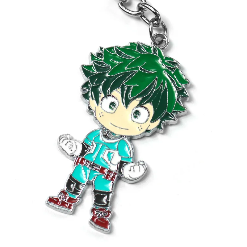 Мой герой Академия аниме металлический брелок с Midoriya Izuku Косплей Аксессуары