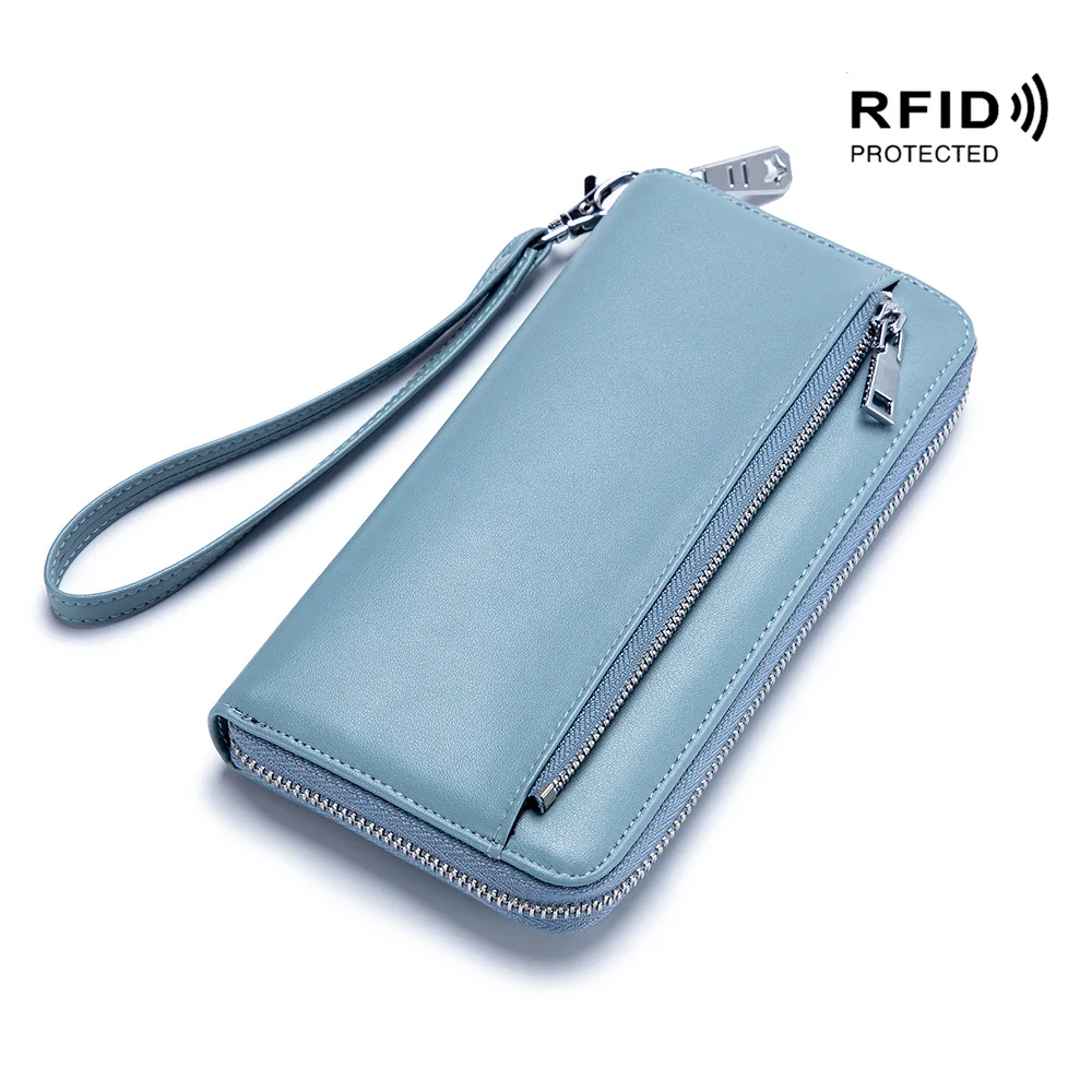

Women's Luxury Wallet Made of Leather Purses Coin Card Passport Holder Purse Money Clip Ladies Wristlets Handbags Clutch Bags
