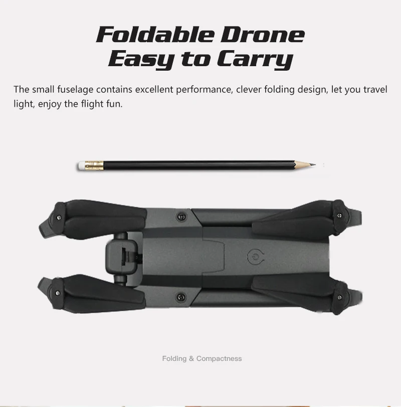 Global Drone GW106 Профессиональный 4K Дроны с камерой HD RC вертолет складной FPV Квадрокоптер Дрон VS SG106 SG907 E58 E520