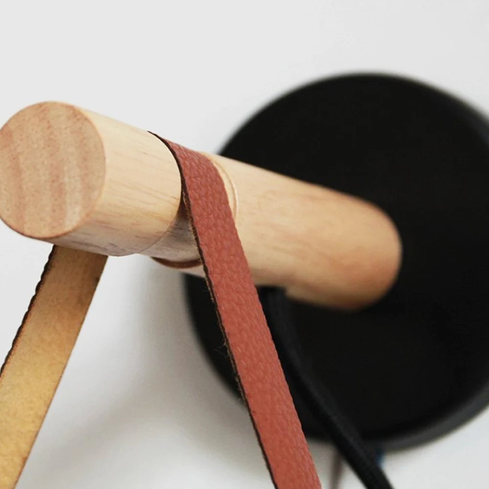 Светодиодный настенный светильник деревянные настенные лампы современные в