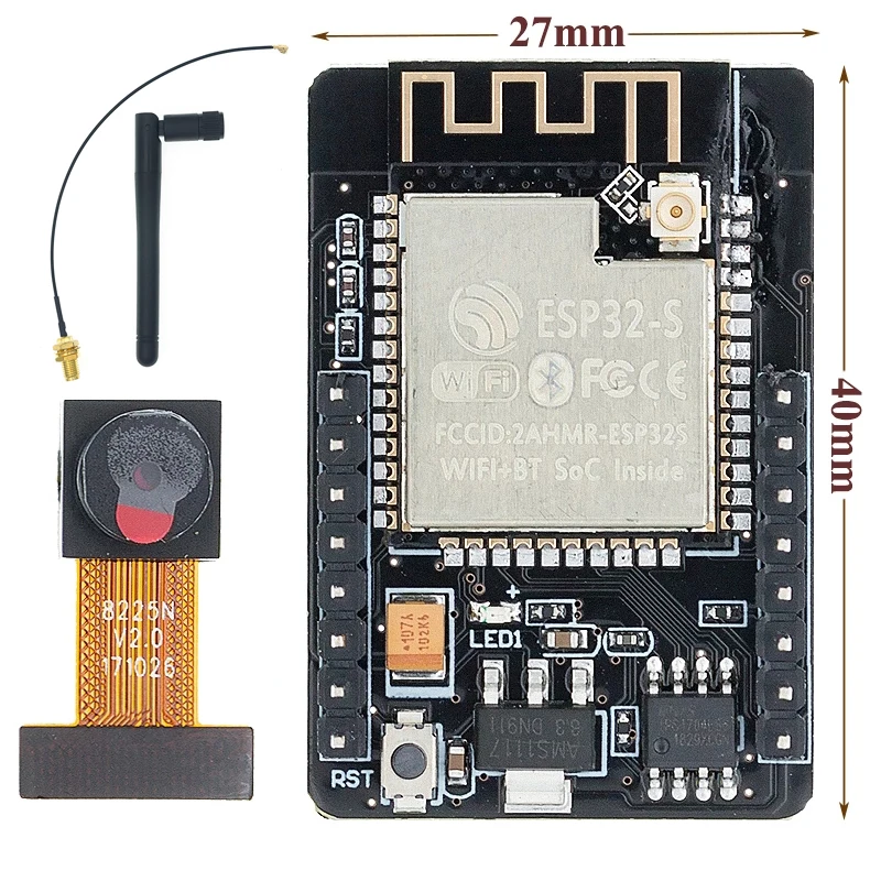 ESP32 CAM Nodemcu WiFi модуль серийный к макетная плата 5V Bluetooth с OV2640 камеры 2 4G|Интегральные