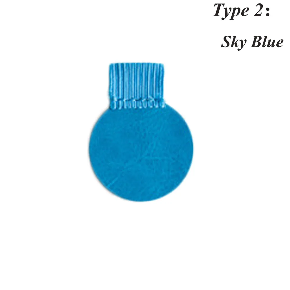 Sky Blue2 1 шт. красочные самоклеющиеся резиновые зажимы для ручки Карандаш эластичная петля для ноутбуков журналов клипборды подставка для ручек для офиса школы - Цвет: Sky Blue2