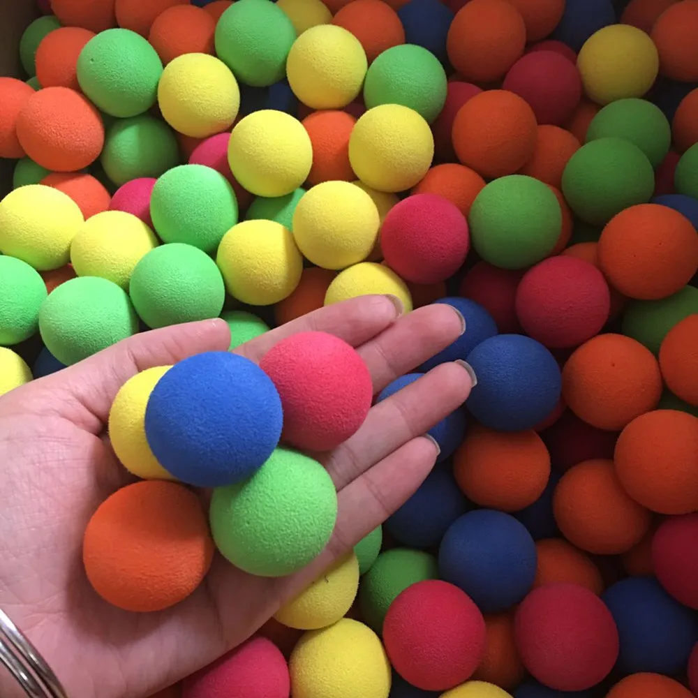 

Soft Bullets Hit Me Duck i Soft Pinball 30mm EVA Ball 28mm Toy Gun Ball