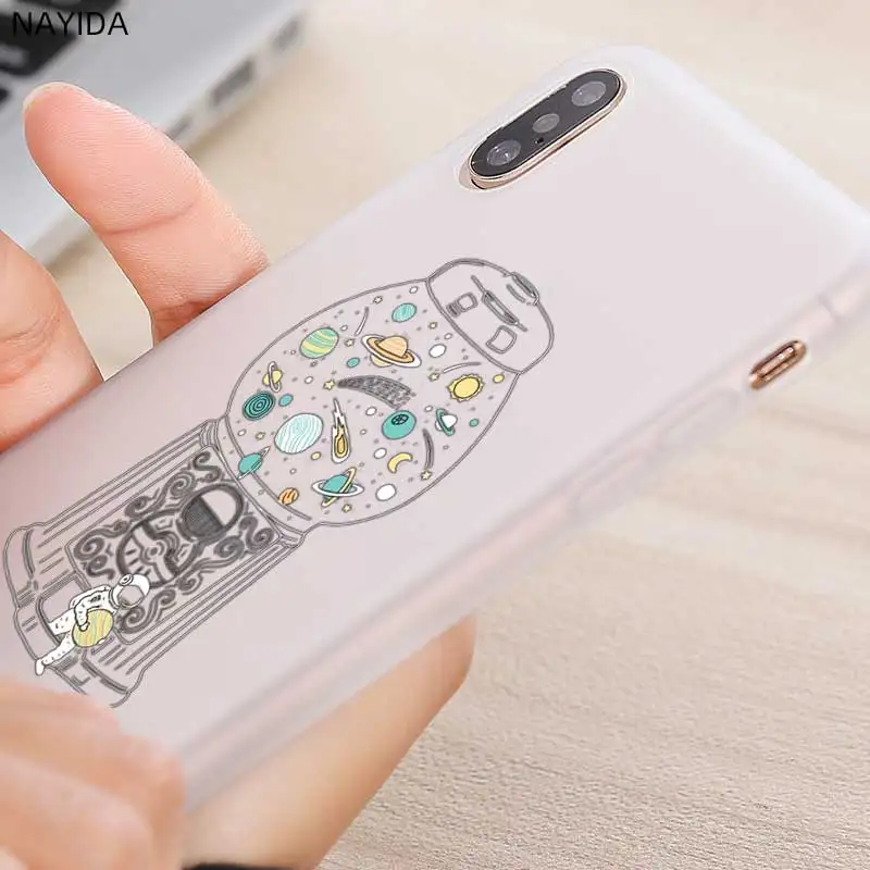 Чехол для телефона Galaxy A10 A30 A40 A50 A60 A70 A80 A90 A6 A8 A9 A7 A5 Plus 2018 2017 2016 Космос Луна астронавт