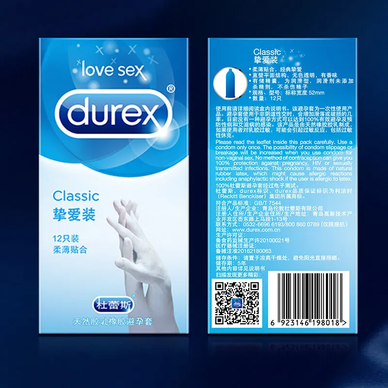 Презервативы Durex 4 типов Sensation значение Ультратонкие смазкой Пенис рукава