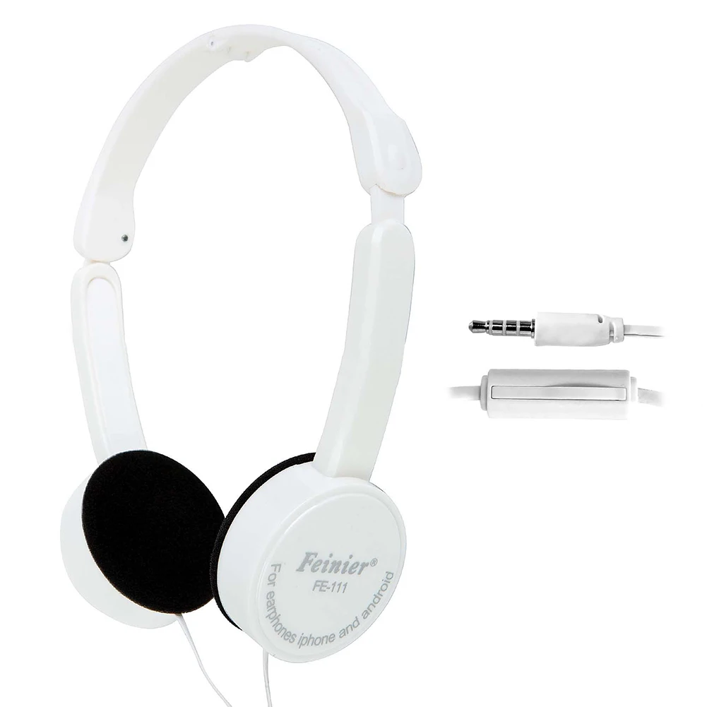 Складные наушники вкладыши 3 5 мм проводные Игровые с усиленными басами игровая