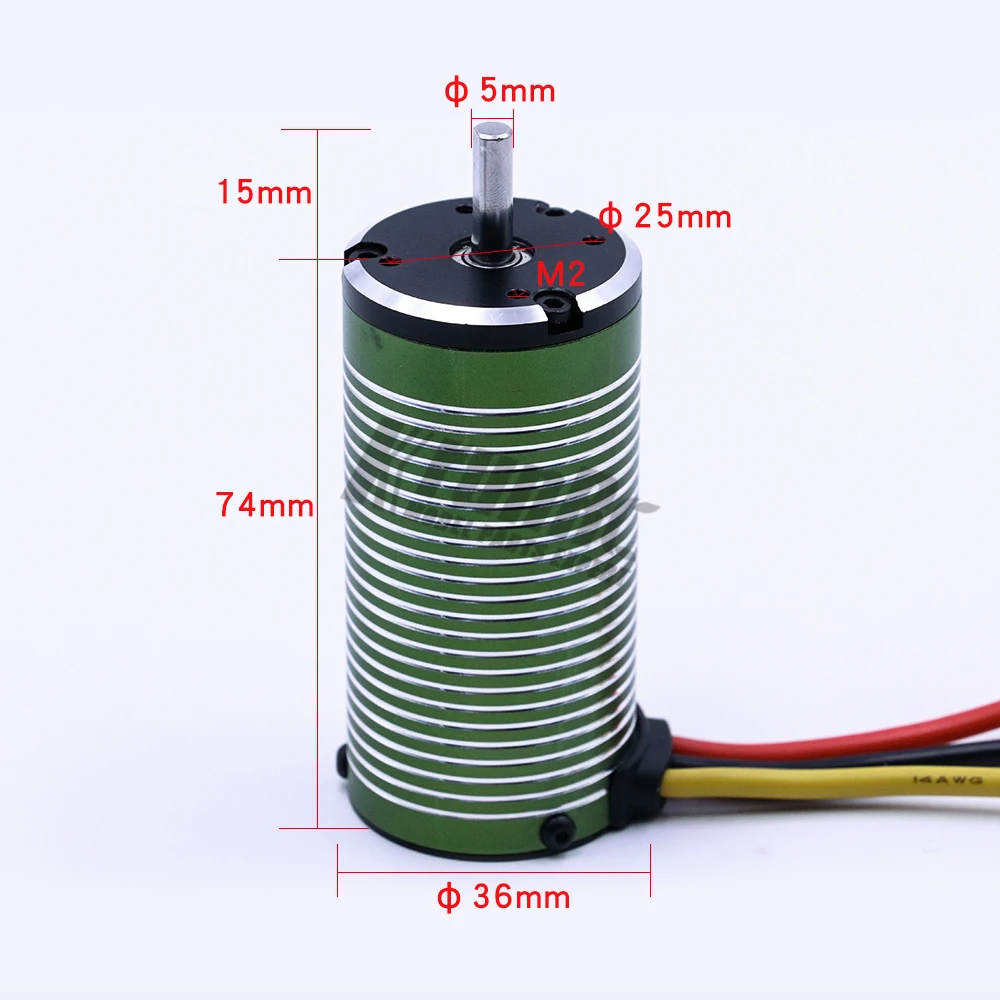 X-team 3674 бесщеточный мотор+ EZRUN Max10 120A RTR ESC водонепроницаемый бесщеточный ESC для 1/10 SCT грузовик Moster грузовик RC автомобиль