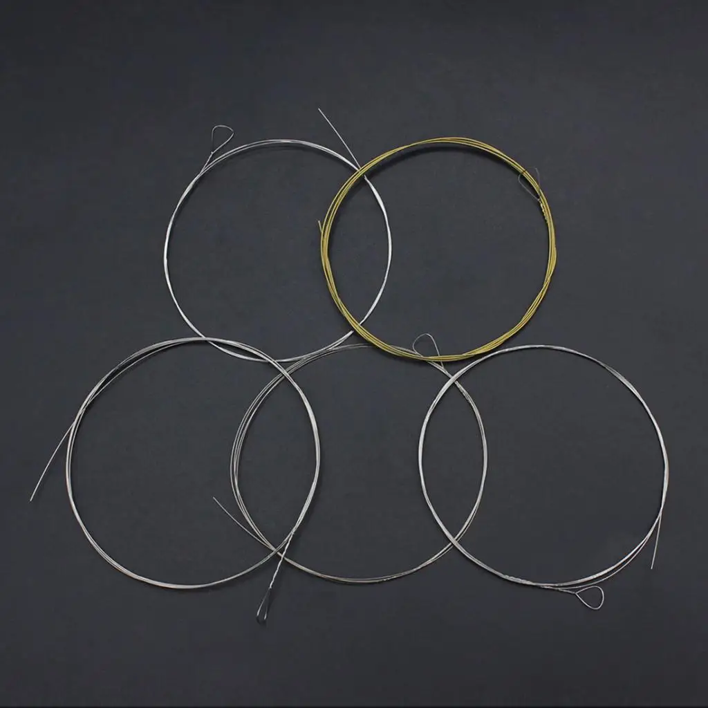 5 шт. Струны для струнных концевых зажимов банджо набор бронзовых BJ12|Деревянные