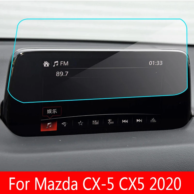 

Защитная пленка для экрана автомобильной навигации для Mazda CX-5 CX5 CX 5 2020, закаленное стекло, защита для сенсорного экрана, защита от царапин
