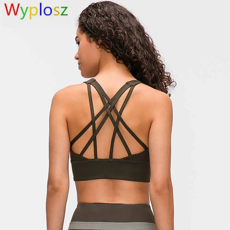 WYPLOSZ спортивные бюстгальтеры для спортзала без ощущения противоударные с