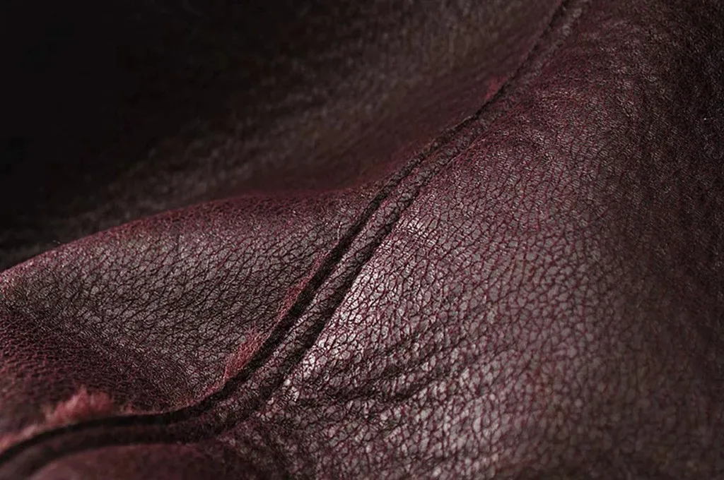 Leather Jacket Women Motorcycle Winter Jacket With Fur Collar Turn Down Collar Plush Jacket Coat Zipperpocket Coat Gh4