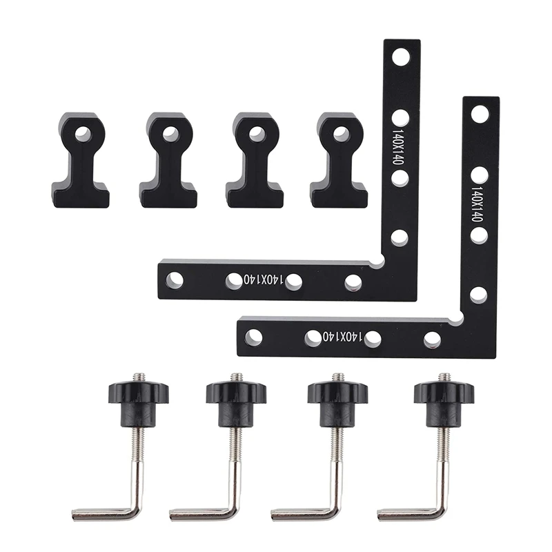 

90 Degree Woodworking Square Ruler Woodworking Saw Fixed Bracket 140mm for Cabinet Drawers