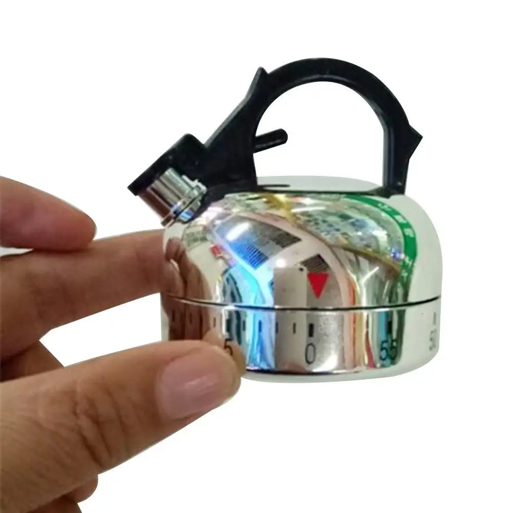 Чайник в форме 60 минут кухонный механический таймер обратного отсчета Будильник