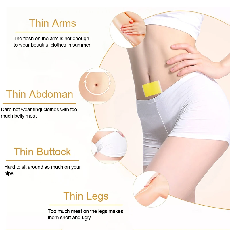 50 шт. Похудение пупка Придерживайтесь быстрое тонкое маски одноразовая
