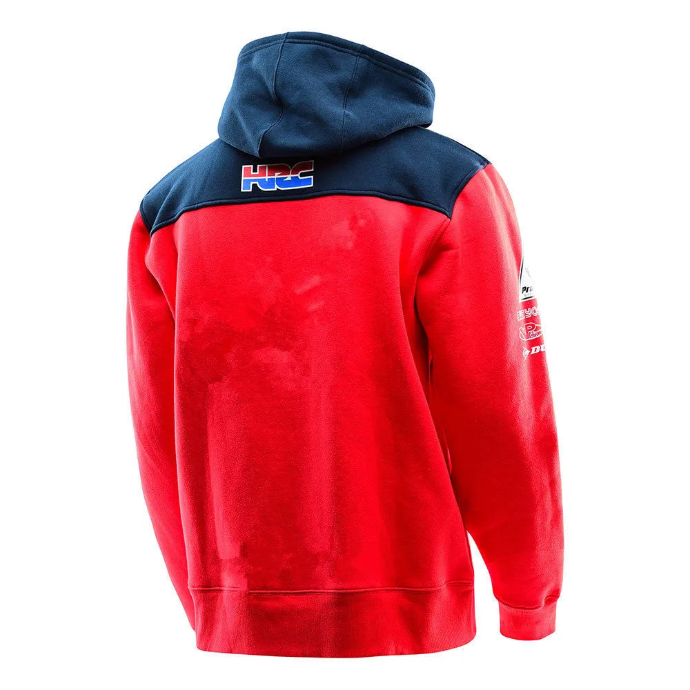 

New arrival Red Motocross Sweatshirts Outdoor sports hoodies motorcycle racing jackets With zipper For Honda